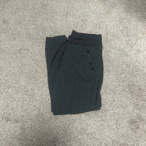 Athleta Charcoal Joggers with Zippered Pocket